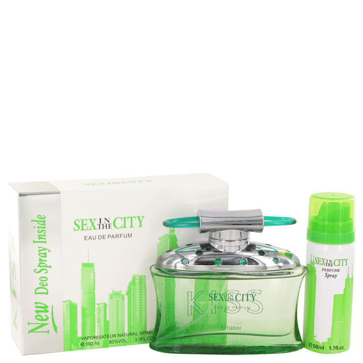 Sex In The City Kiss Eau De Parfum Spray + Free 1.7 oz Deodorant Spray By Unknown 3.4 oz Eau De Parfum Spray + Free 1.7 oz Deodorant Spray