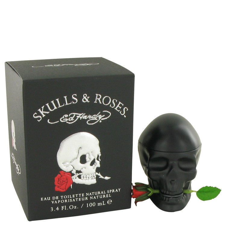 Skulls & Roses Eau De Toilette Spray By Christian Audigier 3.4 oz Eau De Toilette Spray