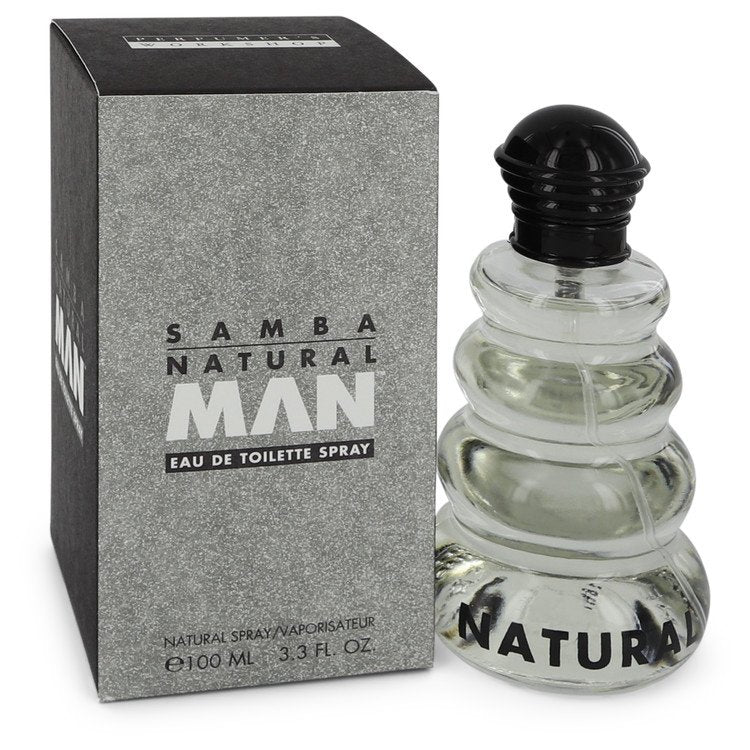 Samba Natural Eau De Toilette Spray By Perfumers Workshop 3.4 oz Eau De Toilette Spray