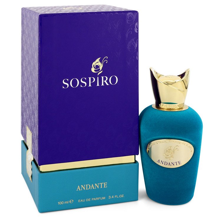 Andante Eau De Parfum Spray By Sospiro 3.4 oz Eau De Parfum Spray