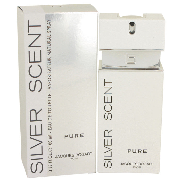 Silver Scent Pure Eau De Toilette Spray By Jacques Bogart 3.4 oz Eau De Toilette Spray