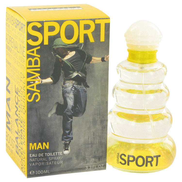 Samba Sport Eau De Toilette Spray By Perfumers Workshop 3.3 oz Eau De Toilette Spray