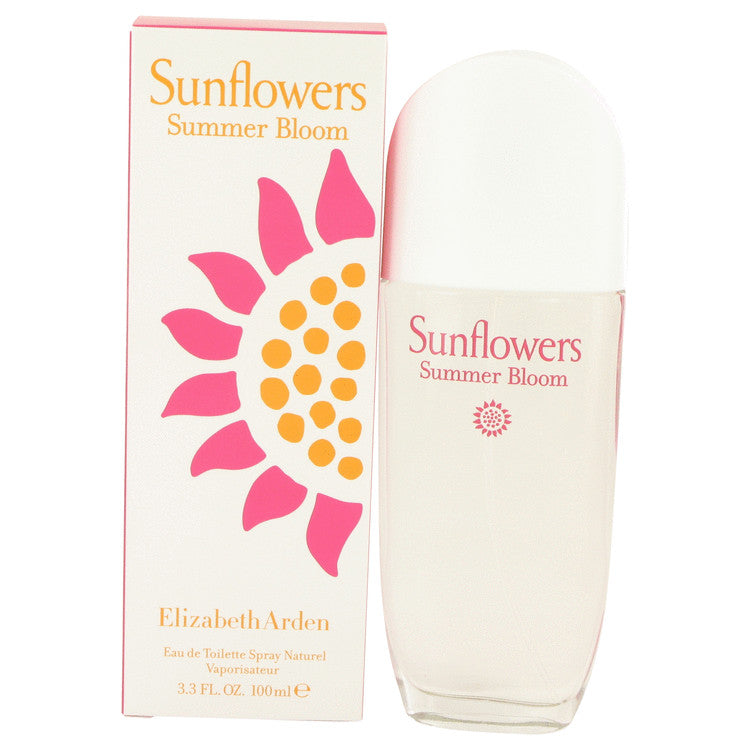 Sunflowers Summer Bloom Eau De Toilette Spray By Elizabeth Arden 3.3 oz Eau De Toilette Spray