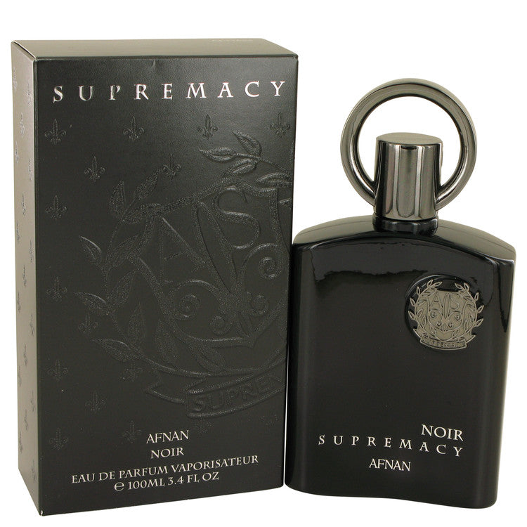 Supremacy Noir Eau De Parfum Spray By Afnan 3.4 oz Eau De Parfum Spray