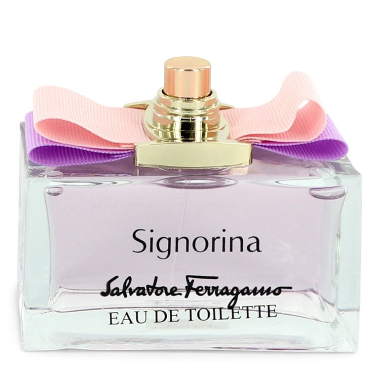 Signorina Eau De Toilette Spray (Tester) By Salvatore Ferragamo 3.4 oz Eau De Toilette Spray