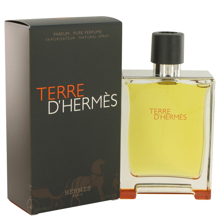 Terre D'hermes Pure Perfume Spray By Hermes 6.7 oz Pure Perfume Spray