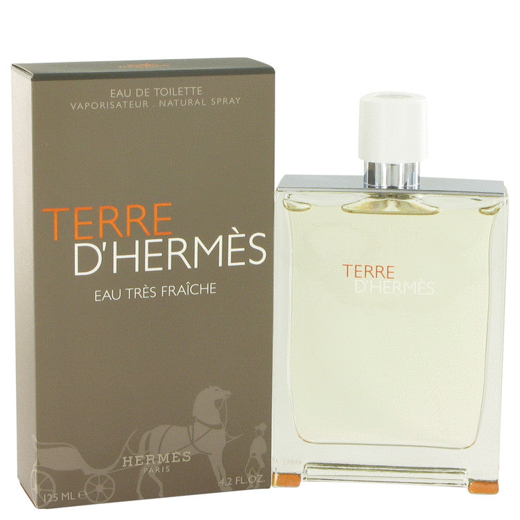 Terre D'hermes Eau Tres Fraiche Eau De Toilette Spray By Hermes 4.2 oz Eau Tres Fraiche Eau De Toilette Spray