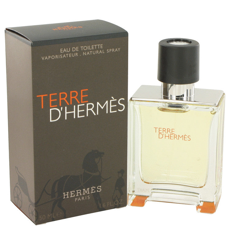 Terre D'hermes Eau De Toilette Spray By Hermes 1.7 oz Eau De Toilette Spray