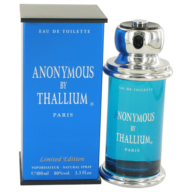 Thallium Anonymous Eau De Toilette Spray By Yves De Sistelle 3.3 oz Eau De Toilette Spray