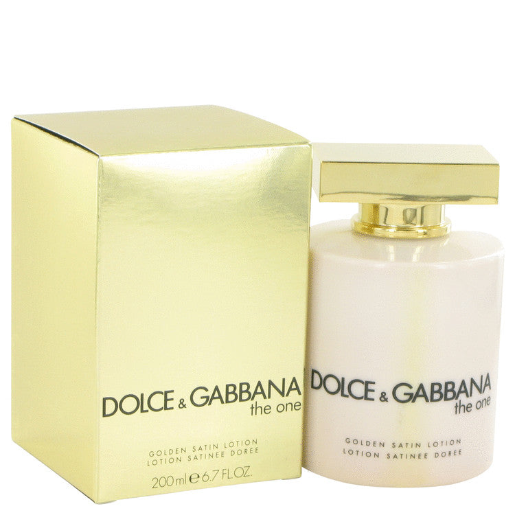 The One Golden Satin Lotion By Dolce & Gabbana 6.7 oz Golden Satin Lotion