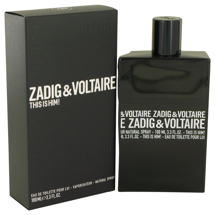 This Is Him Eau De Toilette Spray By Zadig & Voltaire 3.4 oz Eau De Toilette Spray