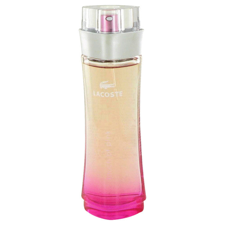 Touch Of Pink Eau De Toilette Spray (Tester) By Lacoste 3 oz Eau De Toilette Spray