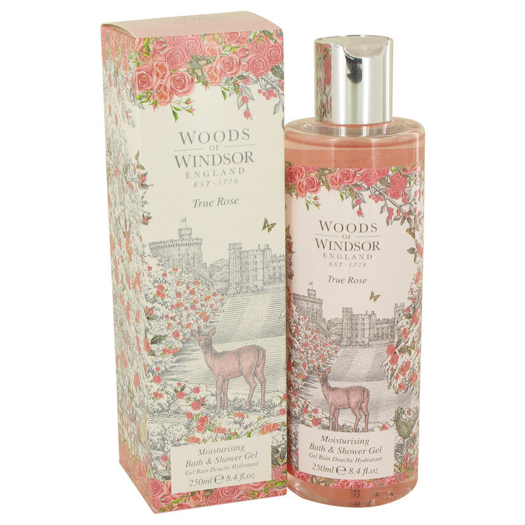 True Rose Shower Gel By Woods Of Windsor 8.4 oz Shower Gel