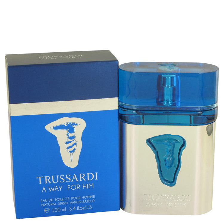 A Way For Him Eau De Toilette Spray By Trussardi 3.4 oz Eau De Toilette Spray