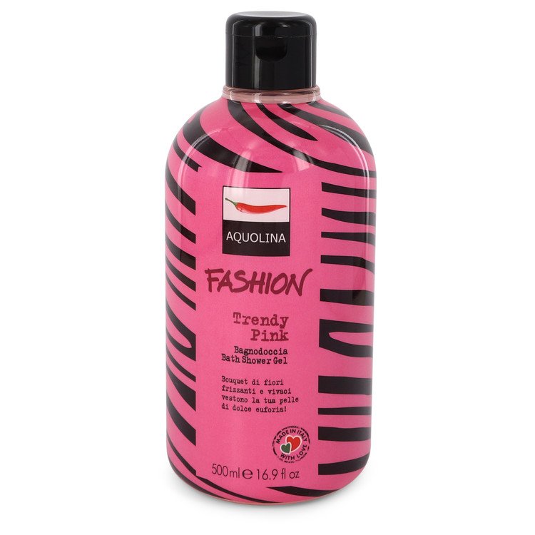 Trendy Pink Shower Gel By Aquolina 16.9 oz Shower Gel