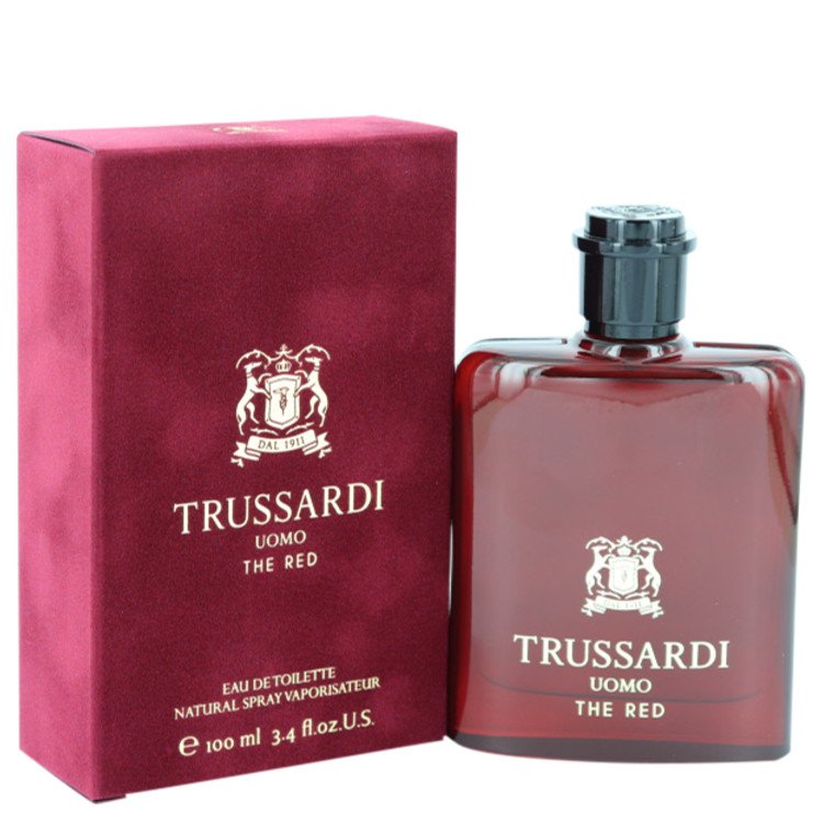 Trussardi Uomo The Red Eau De Toilette Spray By Trussardi 3.4 oz Eau De Toilette Spray