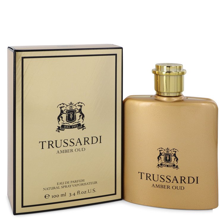 Trussardi Amber Oud Eau De Parfum Spray By Trussardi 3.4 oz Eau De Parfum Spray