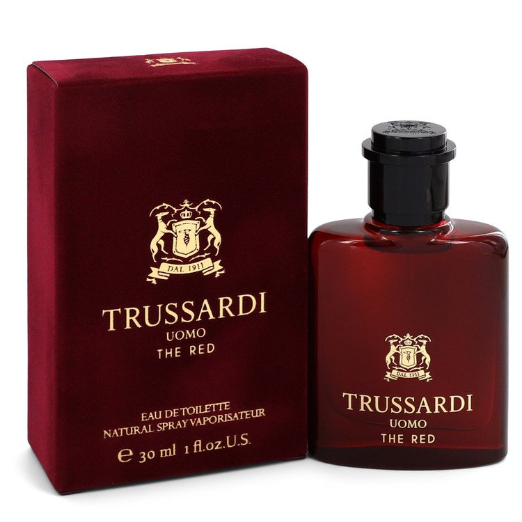 Trussardi Uomo The Red Eau De Toilette Spray By Trussardi 1 oz Eau De Toilette Spray