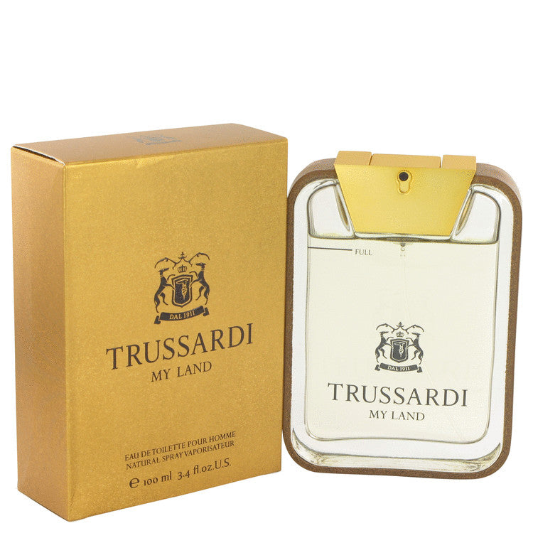 Trussardi My Land Eau De Toilette Spray By Trussardi 3.4 oz Eau De Toilette Spray