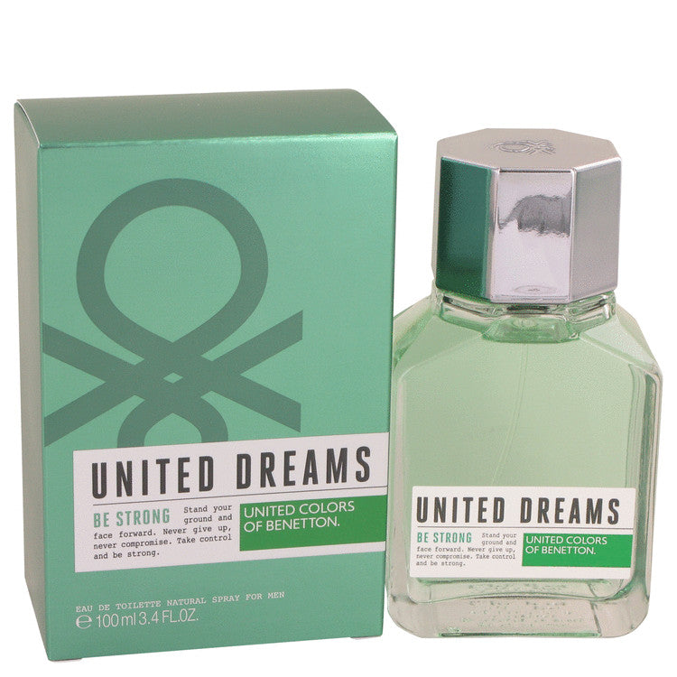 United Dreams Be Strong Eau De Toilette Spray By Benetton 3.4 oz Eau De Toilette Spray