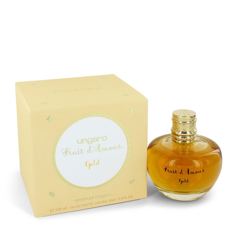 Ungaro Fruit D'amour Gold Eau De Toilette Spray By Ungaro 3.4 oz Eau De Toilette Spray