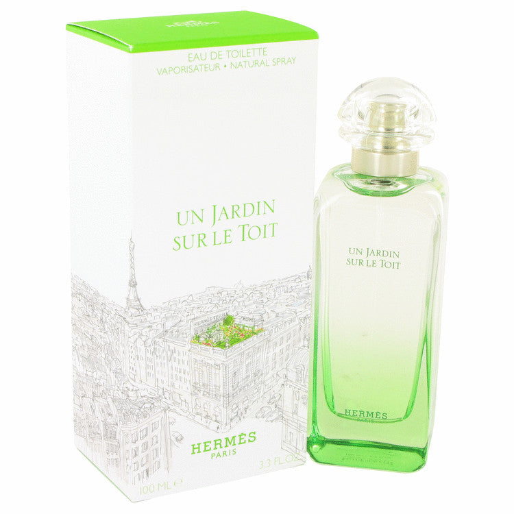 Un Jardin Sur Le Toit Eau De Toilette Spray By Hermes 3.3 oz Eau De Toilette Spray