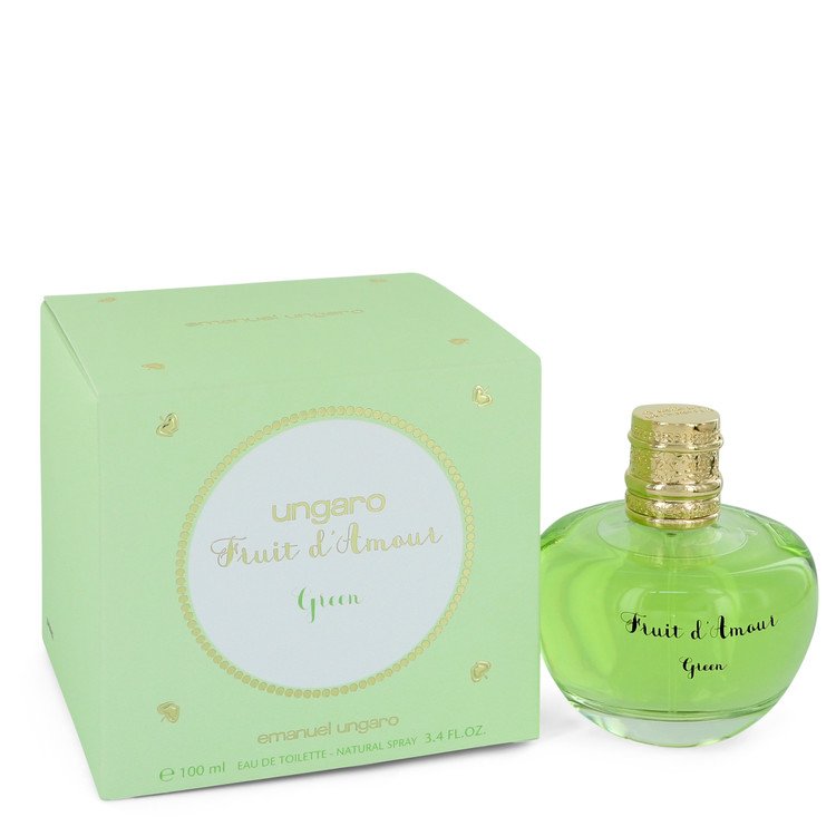 Ungaro Fruit D'amour Green Eau De Toilette Spray By Ungaro 3.4 oz Eau De Toilette Spray