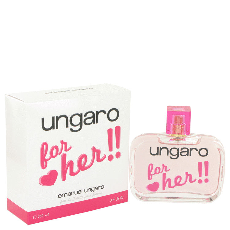 Ungaro For Her Eau De Toilette Spray By Ungaro 3.4 oz Eau De Toilette Spray