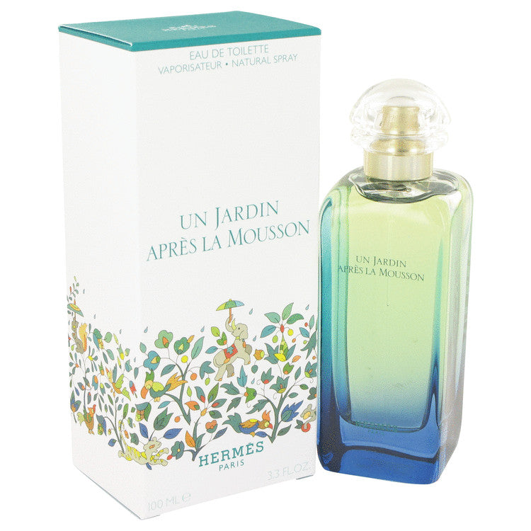 Un Jardin Apres La Mousson Eau De Toilette Spray (Unisex) By Hermes 3.4 oz Eau De Toilette Spray