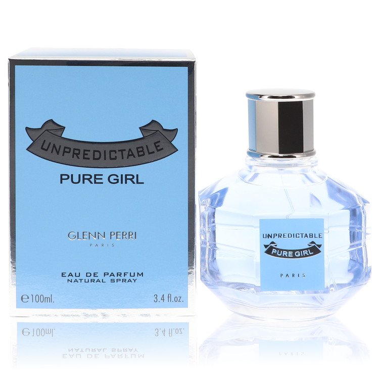 Unpredictable Pure Girl Eau De Parfum Spray By Glenn Perri 3.4 oz Eau De Parfum Spray