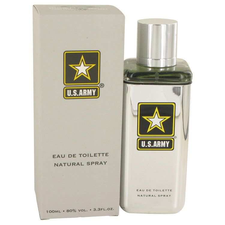 Us Army Silver Eau De Toilette Spray By US Army 3.4 oz Eau De Toilette Spray