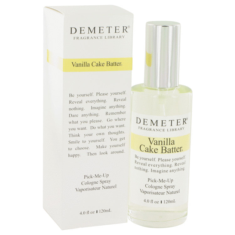 Demeter Vanilla Cake Batter Cologne Spray By Demeter 4 oz Cologne Spray