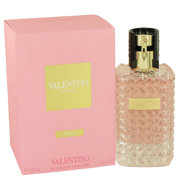 Valentino Donna Acqua Eau De Toilette Spray By Valentino 3.4 oz Eau De Toilette Spray