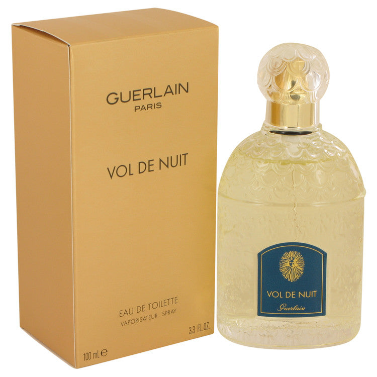 Vol De Nuit Eau De Toilette Spray By Guerlain 3.3 oz Eau De Toilette Spray