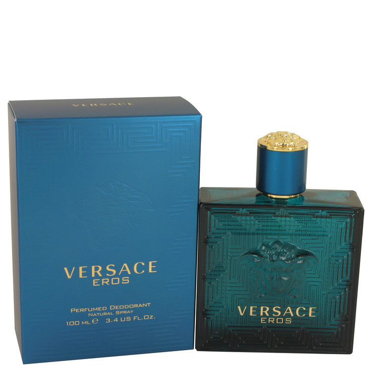 Versace Eros Deodorant Spray By Versace 3.4 oz Deodorant Spray