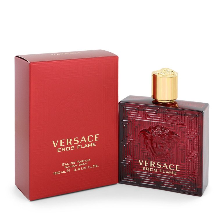 Versace Eros Flame Eau De Parfum Spray By Versace 3.4 oz Eau De Parfum Spray