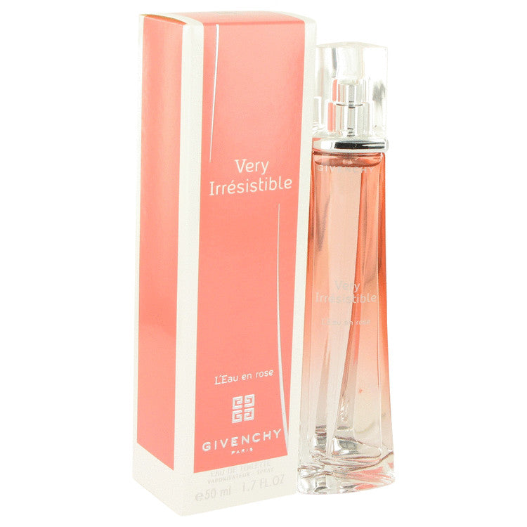 Very Irresistible L'eau En Rose Eau De Toilette Spray By Givenchy 1.7 oz Eau De Toilette Spray