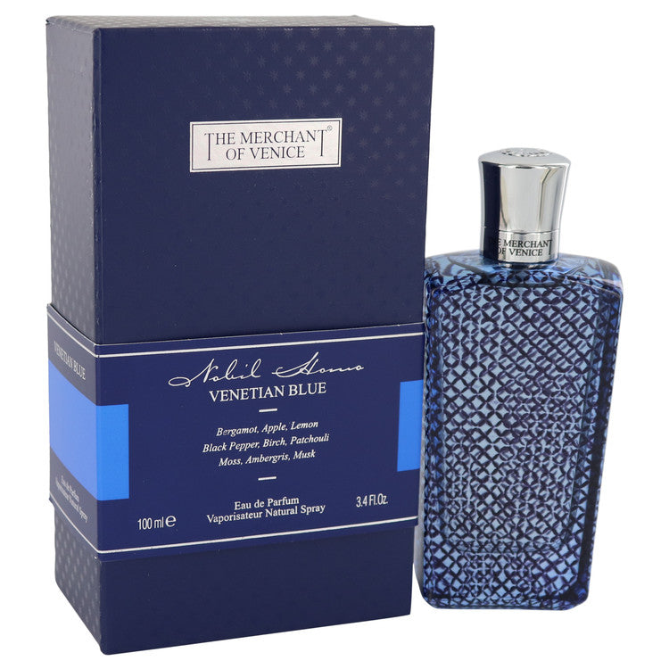 Venetian Blue Eau De Parfum Spray By The Merchant Of Venice 3.4 oz Eau De Parfum Spray