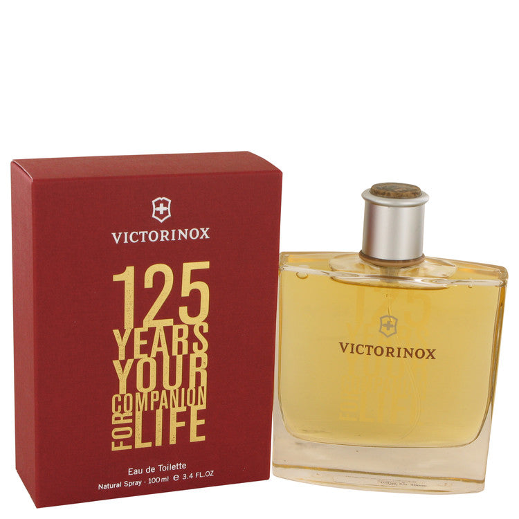 Victorinox 125 Years Eau De Toilette Spray (Limited Edition) By Victorinox 3.4 oz Eau De Toilette Spray