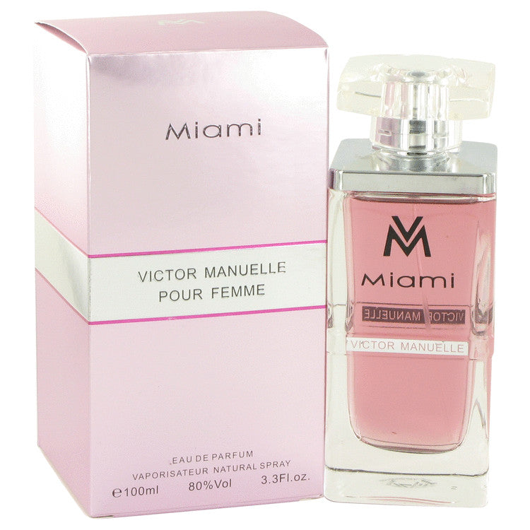 Victor Manuelle Miami Eau De Parfum Spray By Victor Manuelle 3.4 oz Eau De Parfum Spray