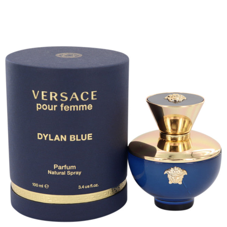 Versace Pour Femme Dylan Blue Eau De Parfum Spray By Versace 3.4 oz Eau De Parfum Spray