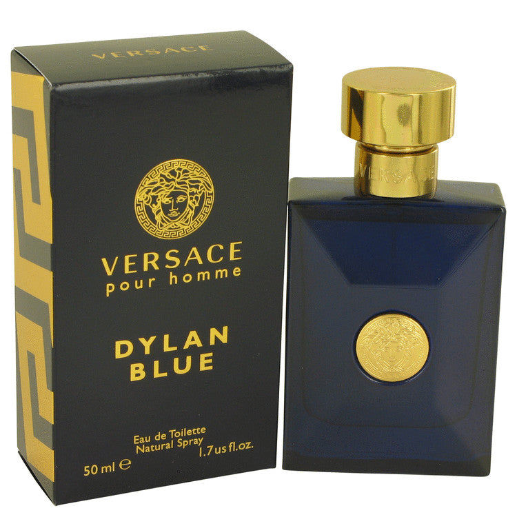 Versace Pour Homme Dylan Blue Eau De Toilette Spray By Versace 1.7 oz Eau De Toilette Spray