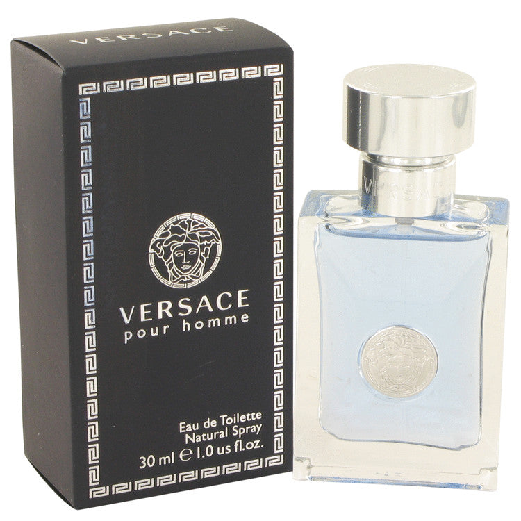 Versace Pour Homme Eau De Toilette Spray By Versace 1 oz Eau De Toilette Spray