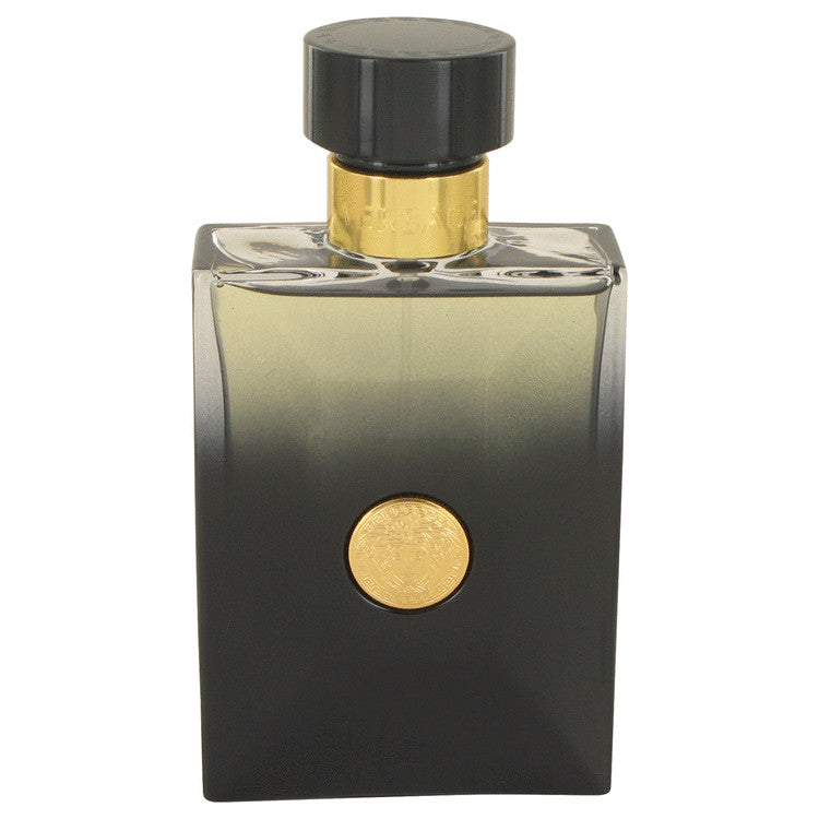 Versace Pour Homme Oud Noir Eau De Parfum Spray (Tester) By Versace 3.4 oz Eau De Parfum Spray