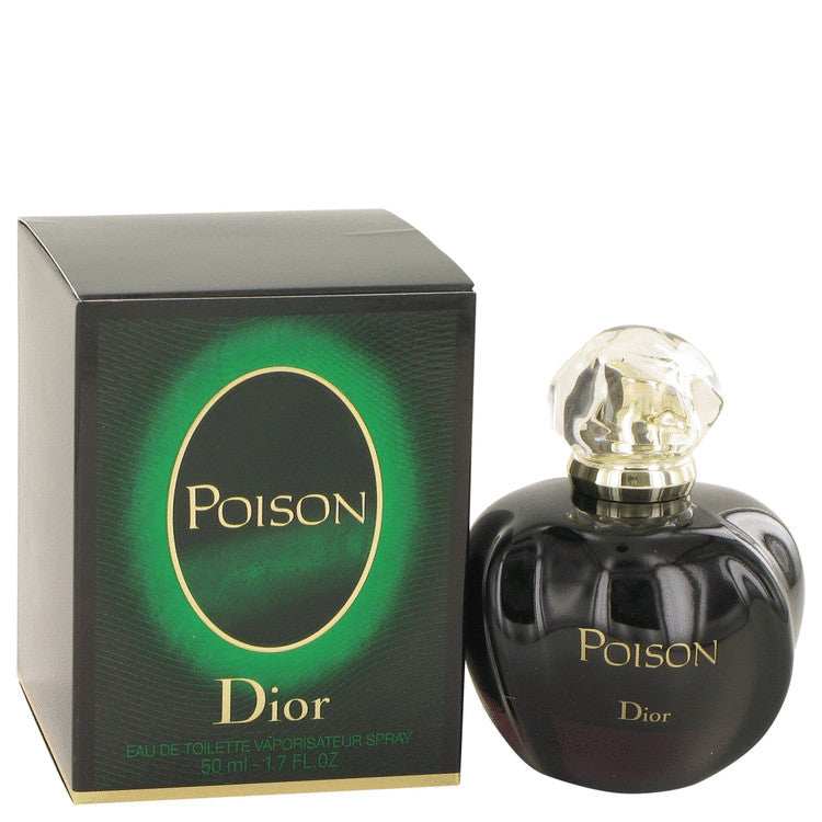 Poison Eau De Toilette Spray By Christian Dior 1.7 oz Eau De Toilette Spray