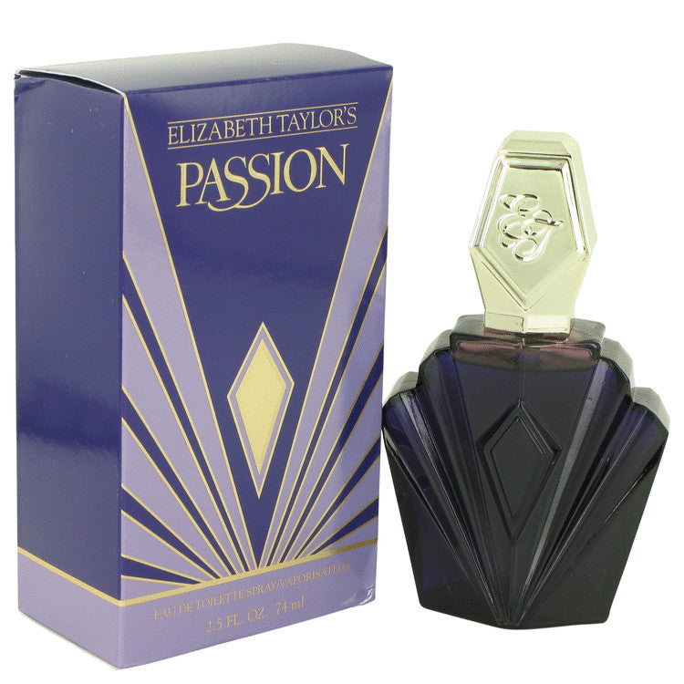 Passion Eau De Toilette Spray By Elizabeth Taylor 2.5 oz Eau De Toilette Spray