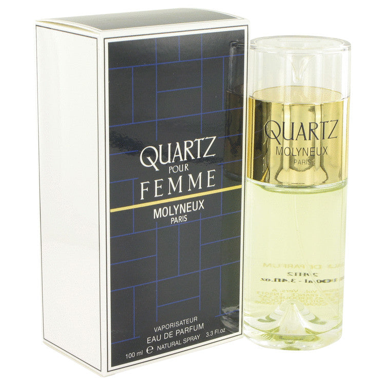 Quartz Eau De Parfum Spray By Molyneux 3.4 oz Eau De Parfum Spray