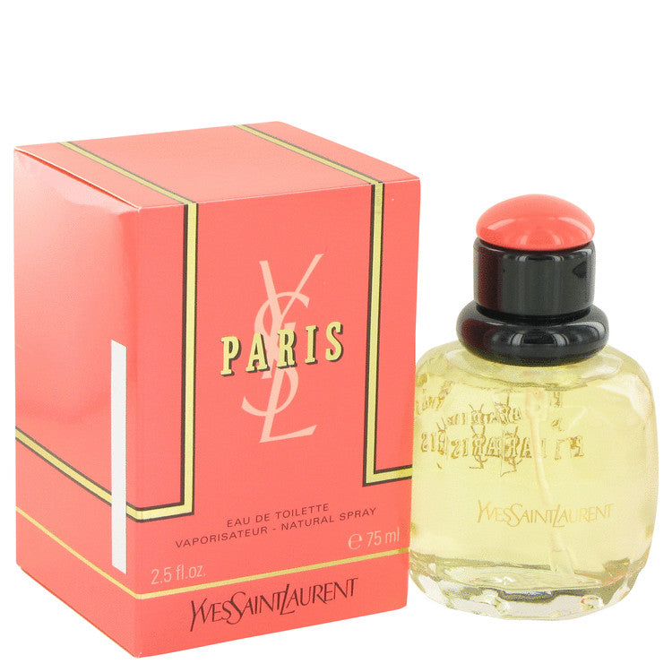 Paris Eau De Toilette Spray By Yves Saint Laurent 2.5 oz Eau De Toilette Spray