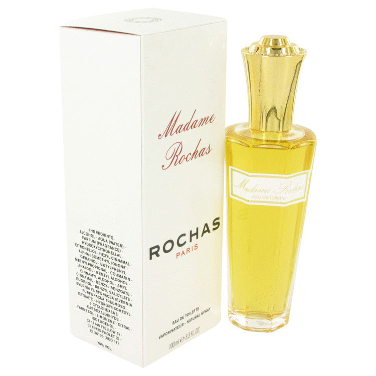 Madame Rochas Eau De Toilette Spray By Rochas 3.4 oz Eau De Toilette Spray