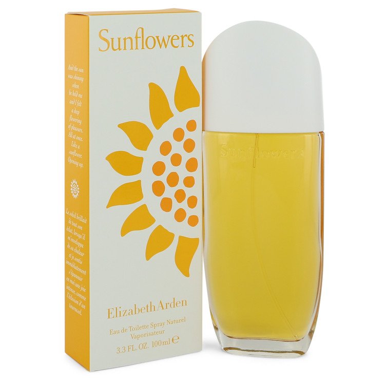 Sunflowers Eau De Toilette Spray By Elizabeth Arden 3.3 oz Eau De Toilette Spray